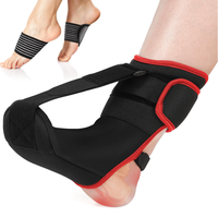 Attelle de nuit pour fasciite plantaire, chaussette orthopédique améliorée pour femmes et hommes