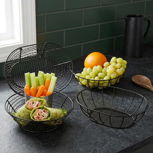 Stainless Steel Powder Coated Wire <b>Basket</b> - Product Image 2