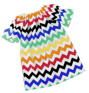 17 Idea of Turkey <b>Dress</b> Baby Clothes Wholesale Big <b>Chevron</b> Woven Girl Frocks Designs Girl <b>Dress</b> for Holiday Festival - Product Image 3
