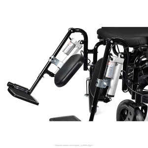 Yatan highback ve yükselterek ayak lık joystick kontrol güç sandalye elektrikli tekerlekli sandalye - Product Image 6