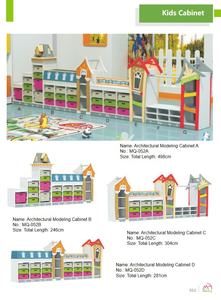 Organisateur de <span class=keywords><strong>rangement</strong></span> de jouets Moetry armoire de jouets en bois pour enfants avec plateau fourre-tout maison à thème - Product Image 6