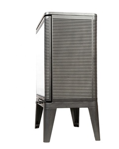 Poêle à bois en fonte <span class=keywords><strong>avec</strong></span> <span class=keywords><strong>foyer</strong></span> en <span class=keywords><strong>verre</strong></span> sérigraphié, flamme visible, pour villa et appartement, économie d'énergie - Product Image 3