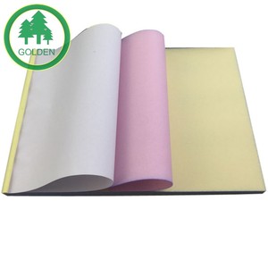Papier autocopiant NCR 50 g/m² à haute capacité de développement de couleur, 2/3 plis, pour reçus de bureau destinés aux acheteurs philippins - Product Image 3