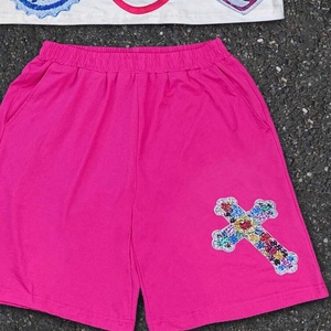 Ensemble 2 pièces Y2K d'été décontracté pour homme : T-shirt court oversize et short, imprimé par sublimation et sérigraphie, style streetwear, vente en gros - Product Image 4