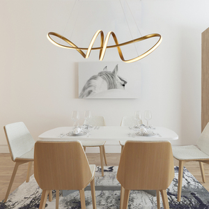 Lampada a sospensione in metallo a Led <span class=keywords><strong>per</strong></span> ristorante moderno nordico <span class=keywords><strong>per</strong></span> lampade e lanterne <span class=keywords><strong>per</strong></span> <span class=keywords><strong>soggiorno</strong></span> da pranzo lampadario in alluminio - Product Image 5