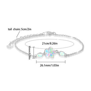 हस्तनिर्मित फूल क्रिस्टल अलेट सोने की चांदी की प्लेटेड वर्षगांठ उपहार - Product Image 2