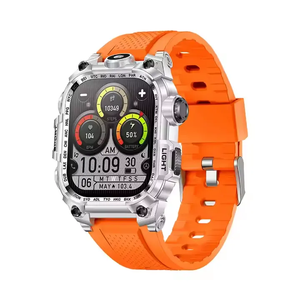 I121 Smartwatch 2.01inch kính cường lực 100 + Chế độ thể thao theo dõi sức khỏe Đèn pin Pin mạnh mẽ 650mAh Đồng hồ thể thao ngoài trời - Product Image 4