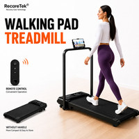 Caminadora con Inclinación para Uso Doméstico, Peso Máximo del Usuario 130 kg, Equipo de Gimnasio para Ejercicios Cardiovasculares y de Running