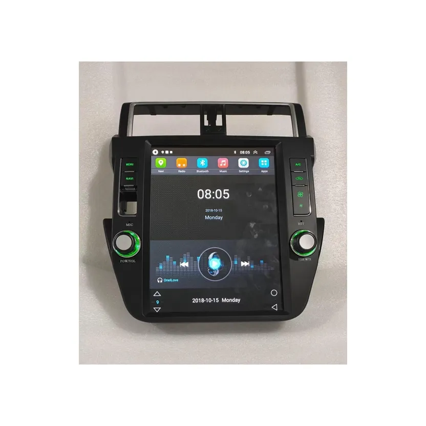 Navigazione GPS Android di buona qualità a basso prezzo per Toyota 2014-2017 Prado 150 lettore Radio multimediale per auto