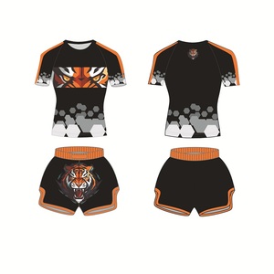 Ropa de Entrenamiento de <span class=keywords><strong>Artes</strong></span> <span class=keywords><strong>Marciales</strong></span>, Boxeo, Lucha, <span class=keywords><strong>Sanda</strong></span>, Logotipo Personalizado en la Parte Delantera, Secado Rápido, Transpirable, Poliéster - Product Image 1