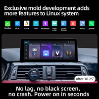 Système Linux Lecteur multimédia GPS de navigation pour voiture Montage sur tableau de bord Garantie de 2 ans pour BMW Série 5 F10 F07 F11 F18 2009-2017