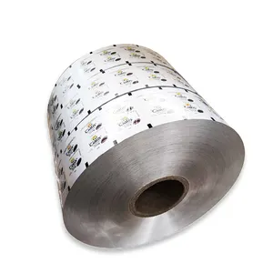 La industria médica uso rollos de aluminio recubierto con pegamento de PVC para farmacéutica Paquete de ampolla