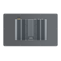 Écran tactile mural KDS215 de 21,5 pouces, gain de place, pour les sites de commande de point de vente