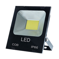Reflector LED Cuadrado Profesional COB IP66 AC 6000K Luz Diurna de Alta Luminosidad y Ligero para Estadios, Garajes, Puertas y Estacionamientos