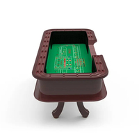 Tables de Casino Deluxe Entièrement Personnalisées YH 96/120/144 Pouces Table de Craps pour Jeu de Craps