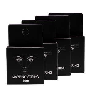 Preentintado blanco negro ceja mapeo hilo cadena Microblading suministros CEJA para maquillaje permanente ceja caja - Product Image 3