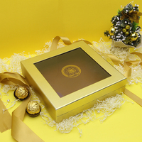 Impression de Logo personnalisée de luxe mat accepter personnalisé papier rigide carton Date boîte à pâtisserie emballage boîte cadeau de marque