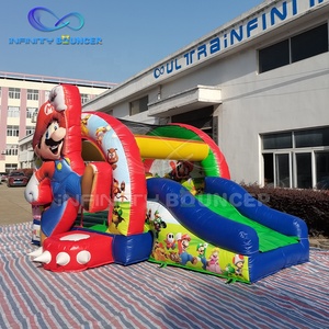 Château <span class=keywords><strong>gonflable</strong></span> personnalisé Maison <span class=keywords><strong>gonflable</strong></span> <span class=keywords><strong>Mario</strong></span> Brothers Château <span class=keywords><strong>gonflable</strong></span> avec toboggan - Product Image 6