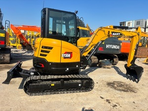 Excavadora de cadenas SANY SY35U usada, excavadora hidráulica compacta para construcción y movimiento de tierras - Product Image 5