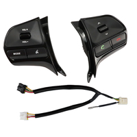 Control Multifuncional del Volante para Rio 2011-2014, Accesorio Automotriz con Perilla de Control y Volumen para Teléfono Celular