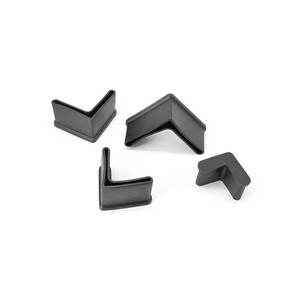 L-Shaped Angle Iron Protective Sleeves Furniture Leg Covers Table <b>Chair</b> Safety Protectors - Product Image 2