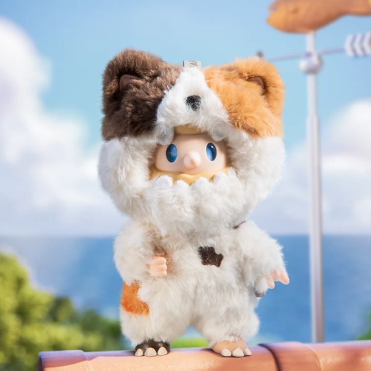 Modello confermato della bestia gatto a tre macchie