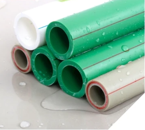 للبيع بالجملة أنبوب سباكة بمياه باردة مرن متين عالي الجودة أنبوب بلاستيكي للإمداد بالمياه منزلي PPR أنبوب سميك - Product Image 2