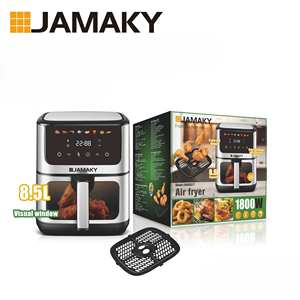 <span class=keywords><strong>Friggitrice</strong></span> <span class=keywords><strong>ad</strong></span> <span class=keywords><strong>Aria</strong></span> Calda <span class=keywords><strong>ad</strong></span> Alta Efficienza 1800W Capacità <span class=keywords><strong>XXL</strong></span> 8,5L con Finestra di Osservazione e Vassoio da Forno - Product Image 3