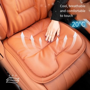 Spedizione di fabbrica cuscinetti per seggiolino <span class=keywords><strong>auto</strong></span> traspirante Comfort cuscino di seduta vari colori adatti per tutte le stagioni di raffreddamento portatile - Product Image 2