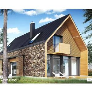 Villa préfabriquée de luxe en acier léger, à ossature métallique modulaire abordable et démontable - Product Image 3