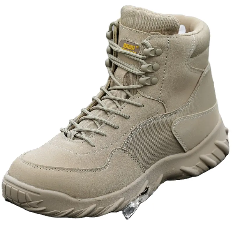 High Quality Custom American Jungle Martin Combat Men's Boots Tactical Equipment Shoes Desert Black Leather Shoes Anti-slip 102