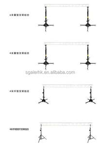Support de levage télescopique mobile de 6 m de hauteur pour truss, éclairage et sonorisation, avec manivelle, certifié TUV, en alliage d'aluminium - Product Image 6