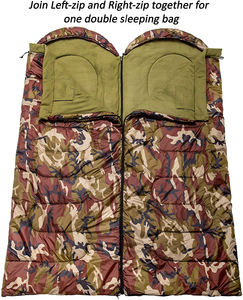 Nhà máy cung cấp giá rẻ giá ngoài trời bền ngụy trang chiến thuật mùa đông cắm trại bán buôn túi ngủ - Product Image 5