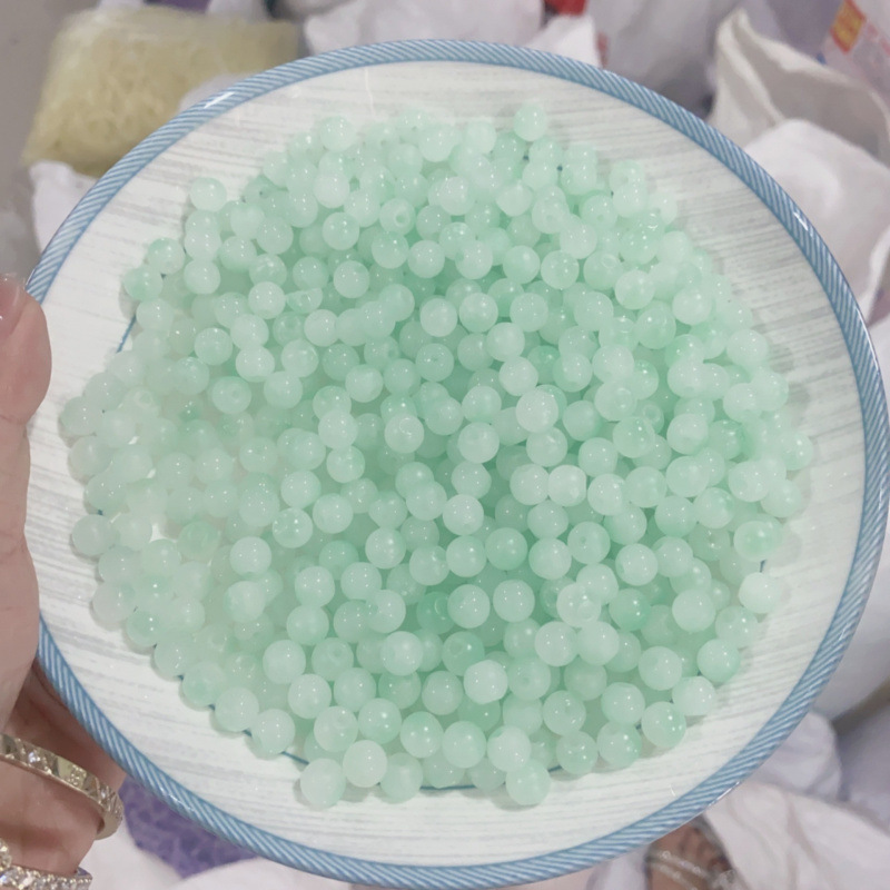 Mint Green [8mm Light-Reflecting Color-Changing Beads]