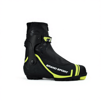 Raquettes à neige classiques en cuir de haute qualité, personnalisées avec logo, pour le ski d'hiver, le freestyle, entièrement imperméables, souples, pour les sports sur glace
