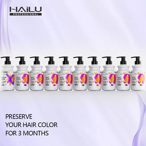 HAILU OEM/ODM Salon Hair Color Dye Color Fijación Marcas Los mejores productos de champú Envío gratis Color Herbal chino - Product Image 1