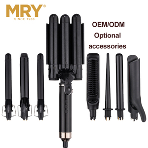 เครื่องม้วนผมไฟฟ้าแบบหมุนอัตโนมัติ MRY เซรามิก 28/32 มม. ที่ม้วนผมแบบหมุนพร้อมจอ LCD แสดงอุณหภูมิ เครื่องม้วนผมลอนอัตโนมัติ - Product Image 2