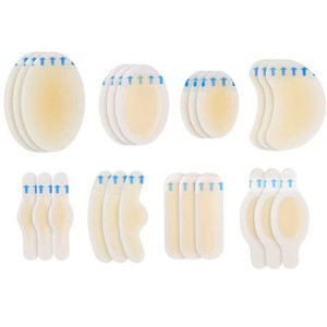 Basic Sterile Disposable Wound Dressing Pack Custom Blister <strong>Plaster</strong> <strong>Hydrocolloid</strong> Dressing for Foot Heel - Product Image 3