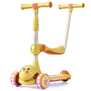 Mayorista Multifunción <span class=keywords><strong>3</strong></span> Ruedas Scooter Niños Scooter Bebé <span class=keywords><strong>3</strong></span> en 1 Patinete Niños Para Bebé Juguete - Product Image 2