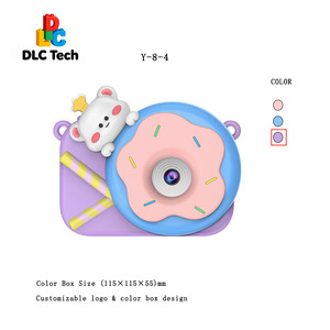 Niedliche Digitalkamera für Kinder mit Mehrfarboptionen und HD-Auflösung |   Dual-Objektiv 1080P CMOS-Sensor mit MicroSD 2,0-Zoll-TFT-Display MP3 & Spiele - Product Image 6