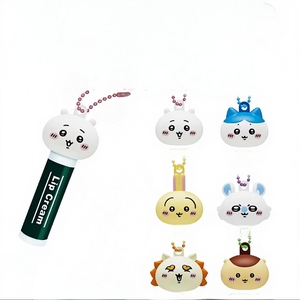 8 Box Wholesale Japanese Anime Chiikawa Lip Balm Decorative Charm Blind Box Mystery Box Collectibles Kids Birthday <strong>Toys</strong> - Product Image 1