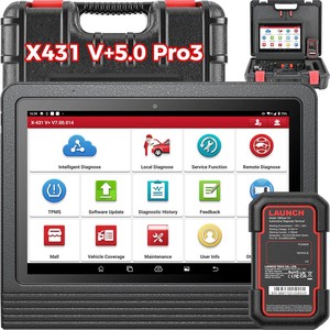 LAUNCH X431 V Plus 5.0 PRO3 Bi-Directional Diagnostic Tool <b>Bluetooth</b> <b>OBD2</b> Scanner Full System Professional Garage Scan Tool - Product Image 1