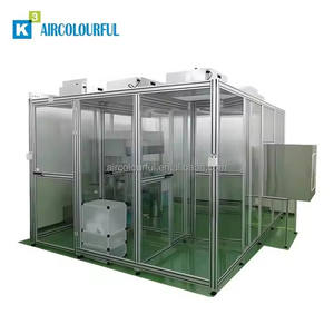 Clase prefabricada 100-10000 Gmp Proveedor de proyectos de sala limpia modular Campana de flujo laminar Cabina de sala limpia portátil sin polvo - Product Image 5