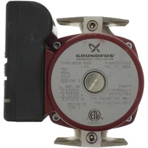 Pompe de circulation Grundfos Ups26-150sf 1 Ph 115v 60hz 0,5 Hp, raccord à bride, utilisation intérieure - Product Image 1