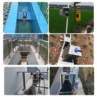 Medidor de flujo ultrasónico de agua Parshall Flume de canal abierto