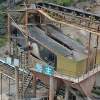 Hochleistungs-Lineares Vibrationssieb mit Motor & Getriebe zum Verkauf für Sand-, Stein-, Zement- und Betonanwendungen