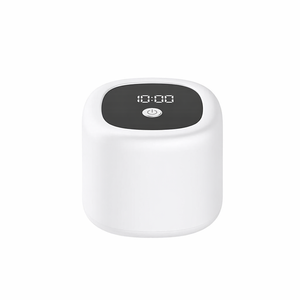 เครื่องทำความสะอาดอัลตราโซนิกไร้สายแบบพกพา 4000mAh ชาร์จด้วย Type-C พร้อมหน้าจอดิจิตอล สำหรับใช้ในครัวเรือน สำหรับเครื่องจัดฟัน รีเทนเนอร์ และอื่นๆ - Product Image 1