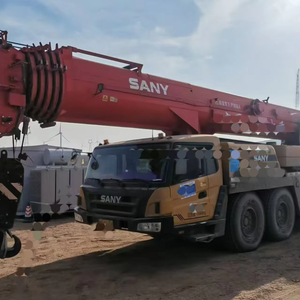 SANY utilisé 80TON camion grue STC800E6 20.2T contrepoids moteur Weichai avec composants de noyau de pompe à moteur de marque chaude pour l'exportation - Product Image 1
