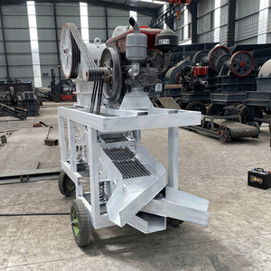 เครื่องบดกรามแบบเคลื่อนที่ขนาดเล็กประสิทธิภาพสูง PE 250 X 400 ดีเซล สำหรับบดหินแกรนิต พร้อมระบบเกียร์บดละเอียด - Product Image 3