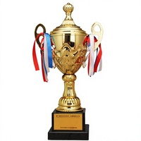 Trophées de football en métal personnalisables en gros pour usine – Récompenses créatives pour compétitions sportives d'enfants, événements sportifs, cadeaux d'affaires – Modèle